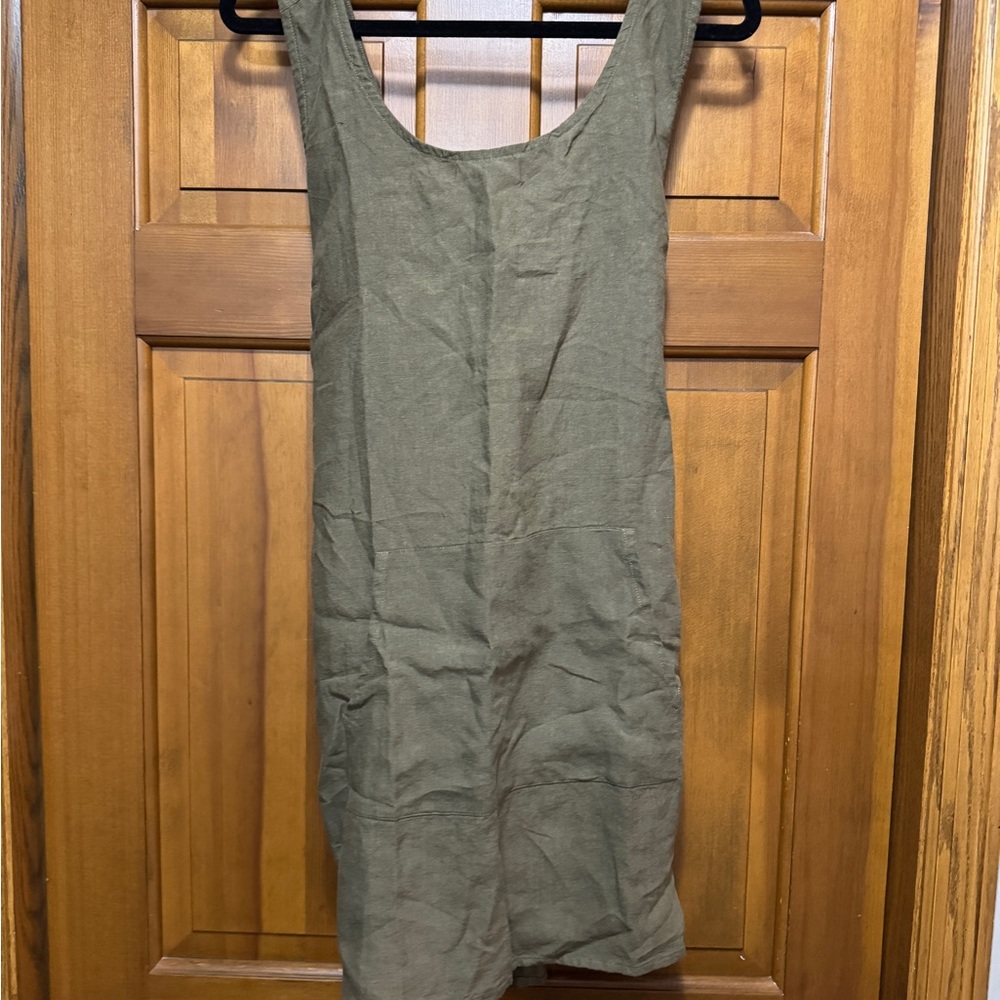Olive Green The Simple Folk Apron